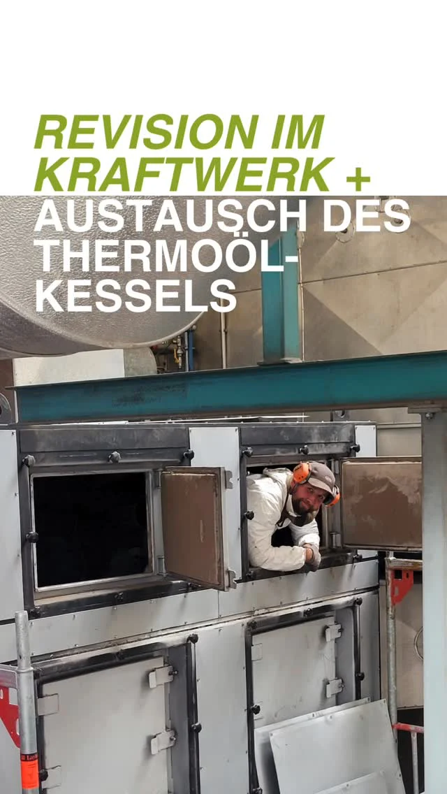 ✨️🔧 Revision im Kraftwerk – wir machen sauber, was Leistung bringt.🔧✨️

Aktuell läuft in unserem Kraftwerk eine Revision. Was heißt das? Wir reinigen, warten und prüfen alle zentralen Komponenten des Kraftwerks.

Diese Möglichkeit haben wir auch genutzt, um den alten Thermoölkessel gegen einen Neuen auszutauschen.

Des Weiteren finden gerade auch noch Umbau- bzw. Erweiterungsarbeiten am Kraftwerk statt. 
Seid gespannt. 🔜

#Echtle #Weisstanne #Holz #Holzhandwerk #Nordrach #Schwarzwald #Blackforest #Qualität #Kraftwerk #Energie